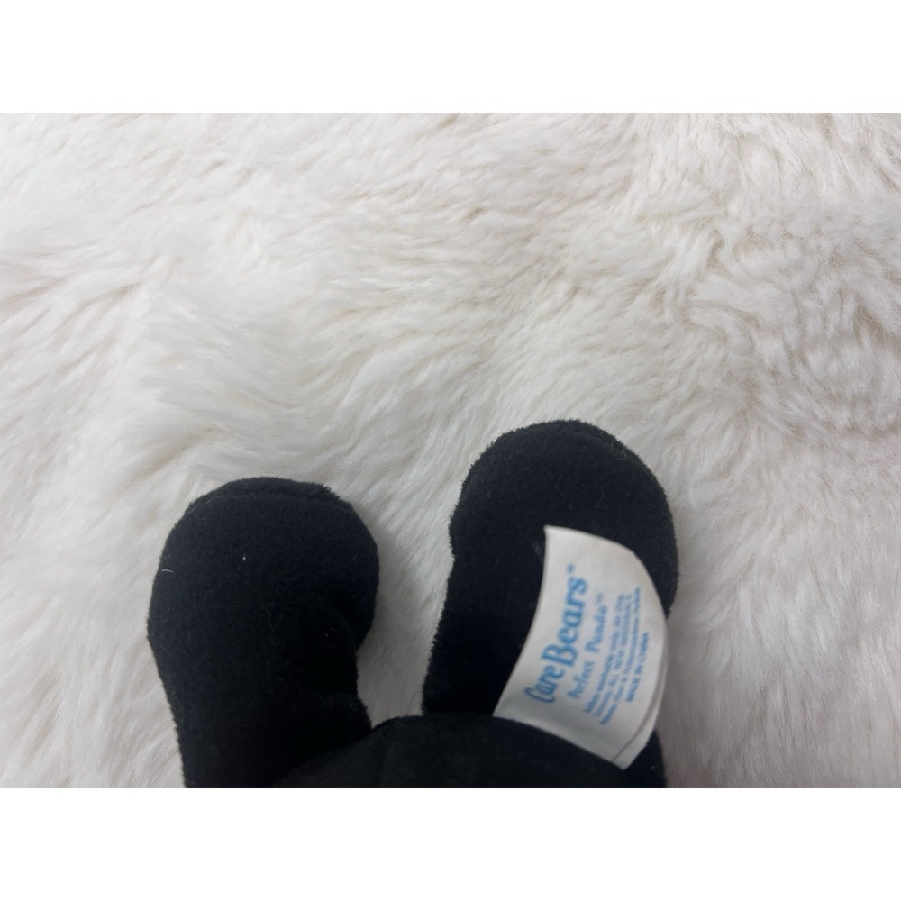 Care Bear cousins Plush Perfect Panda Bear Black White Star Belly 2005 - 8" - Picture 7 of 7